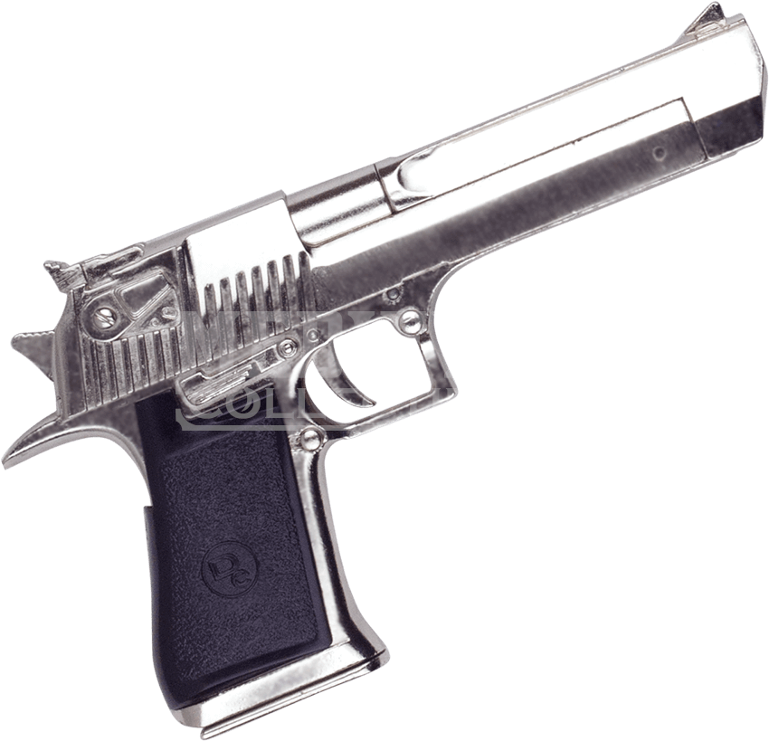 Download Chrome Desert Eagle PNG Image with No Background - PNGkey.com