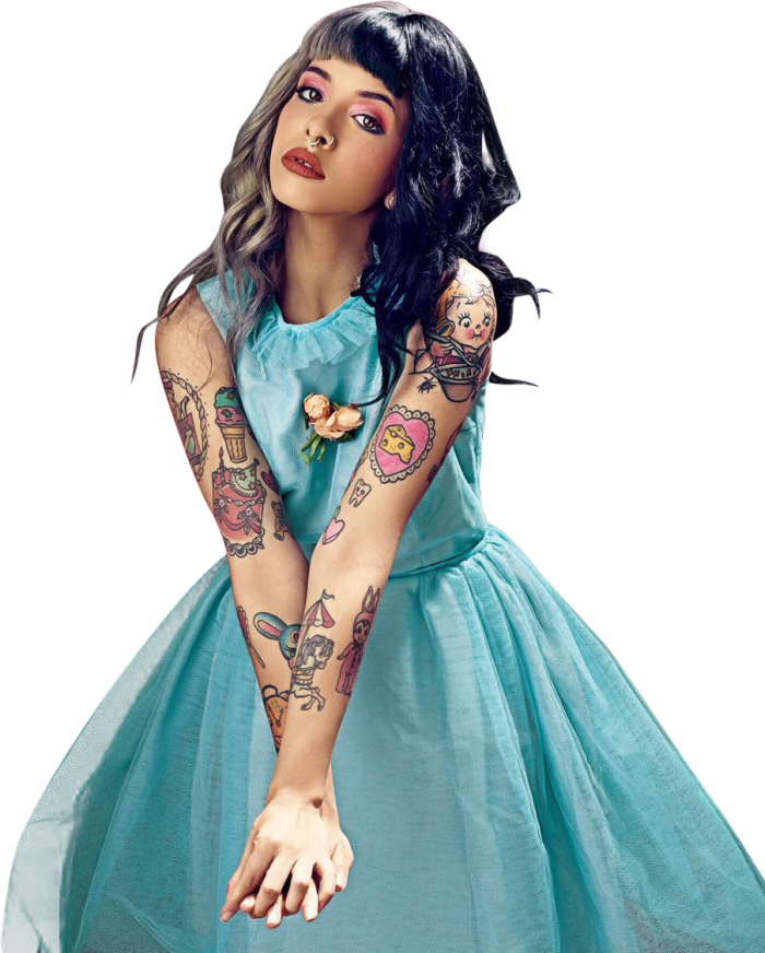 Image Result For Melanie Martinez Png - Melanie Martinez Blue Png (700x872), Png Download