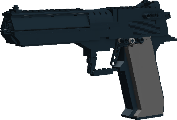 Brickgun Desert Eagle - Firearm - Free Transparent PNG Download - PNGkey