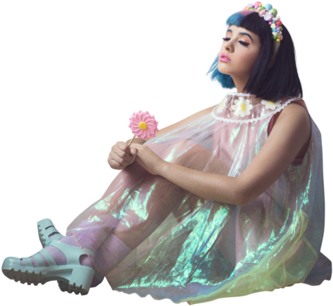 Png, Trasparent, And Melanie Martinez Image - All The Best People Are Crazy Melanie (500x750), Png Download