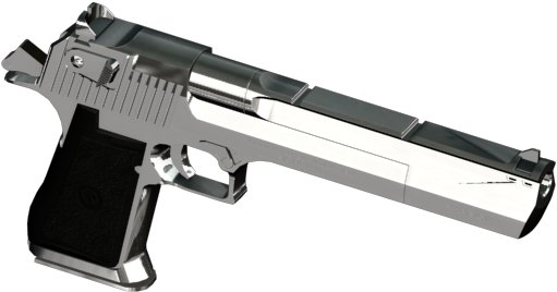 Mod Desert Eagle Chrome Gta Sa (640x480), Png Download