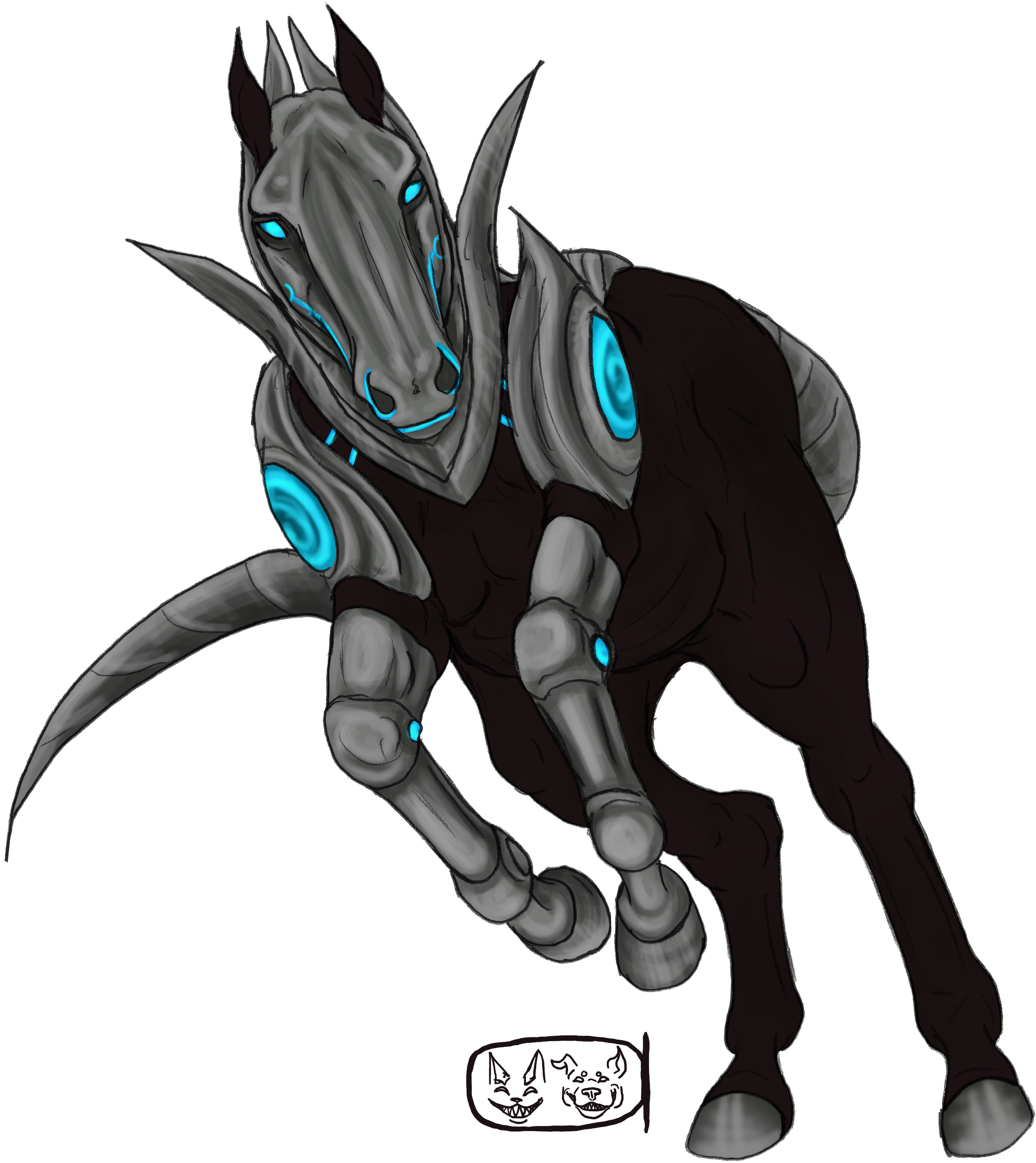 Clockwork Juggernaut - Illustration (3114x3292), Png Download