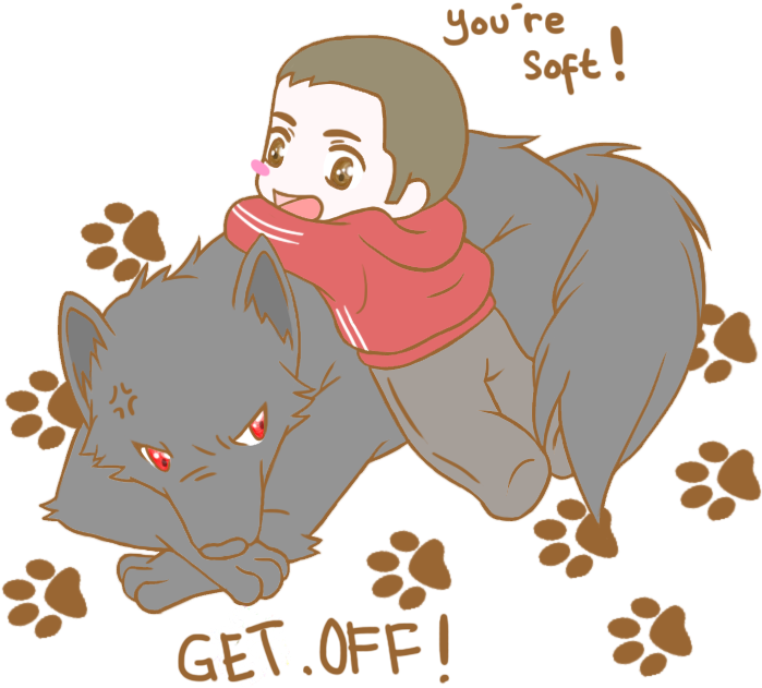 Teen Wolf - Cute Teen Wolf Cartoons (718x718), Png Download