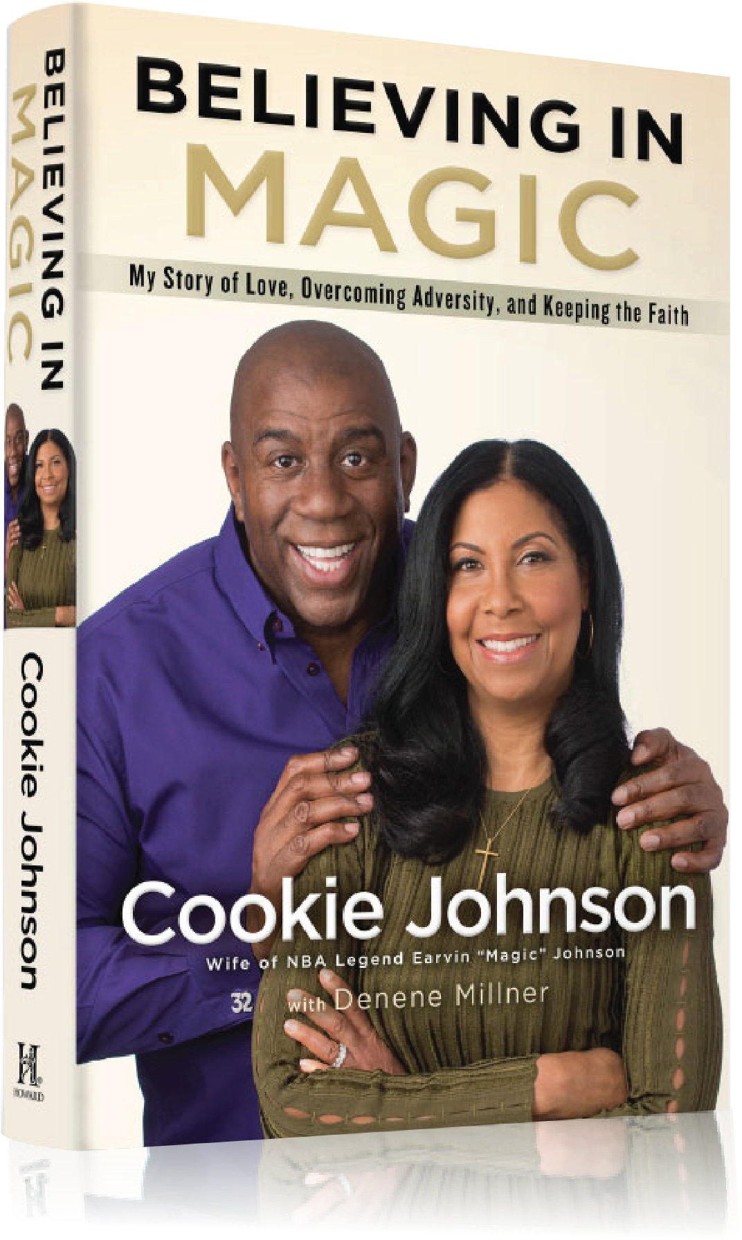 In Her New Memoir, Cookie Johnson, Wife Of Nba Legend - Believing In Magic: My Story Of Love, Overcoming Adversity, (1323x2191), Png Download