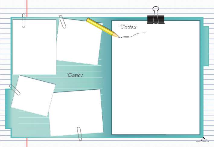 Plantilla Child Para La Creación De Foto Libros - Fondo Para Agenda (709x490), Png Download