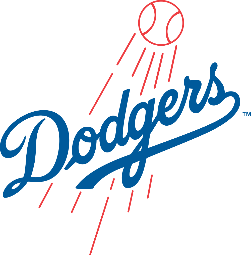 There's Magic In Los Angeles - Los Angeles Dodgers Logo Png (1000x1017), Png Download