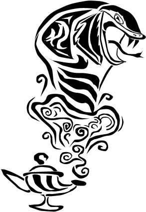 Tribal Wish Cobra By Crashian On Deviantart Clip Art - Tribales De Cobra Png (301x432), Png Download