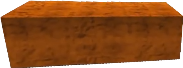 Crash Bandicoot 3 Warped Giant Concrete Block - Crash Bandicoot (623x232), Png Download