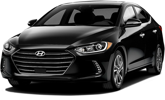 2019 Hyundai Elantra - Hyundai Elantra 2018 Black (800x400), Png Download