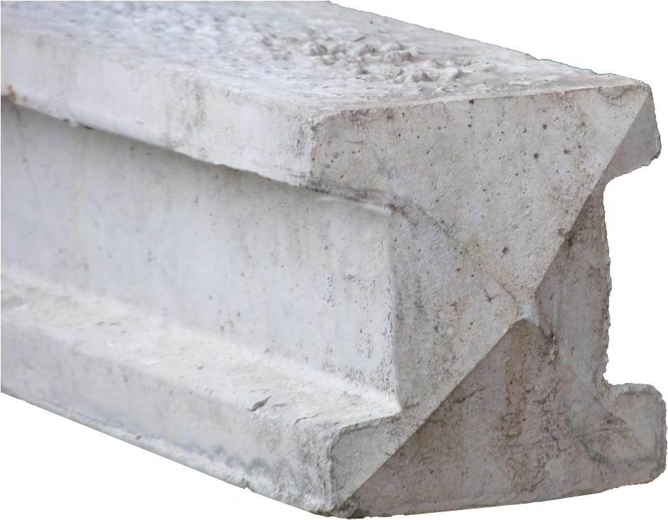Concrete Fence Posts Slotted Intermediate - Supreme Concrete Slotted Post 8ft (1120x1120), Png Download
