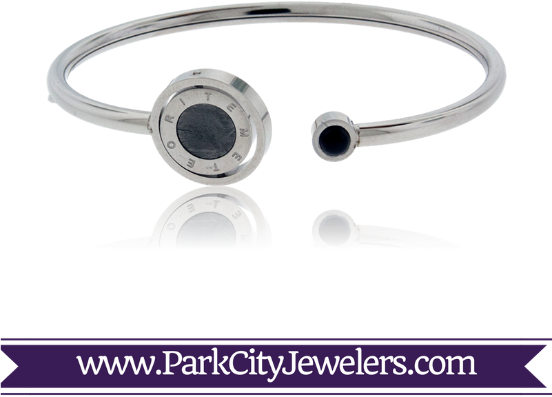Stainless Steel, Moldavite, Meteorite Bracelet - Green Amethyst Diamond White Gold Ring (800x800), Png Download