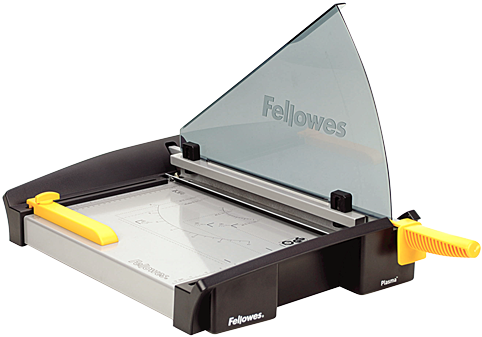 Plasma A4 Guillotine - Fellowes Plasma A4 Guillotine (500x349), Png Download