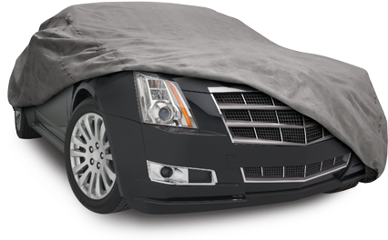 National Car Covers - Budge Rb-5 Rain Barrier Gray Car Cover (462x300), Png Download