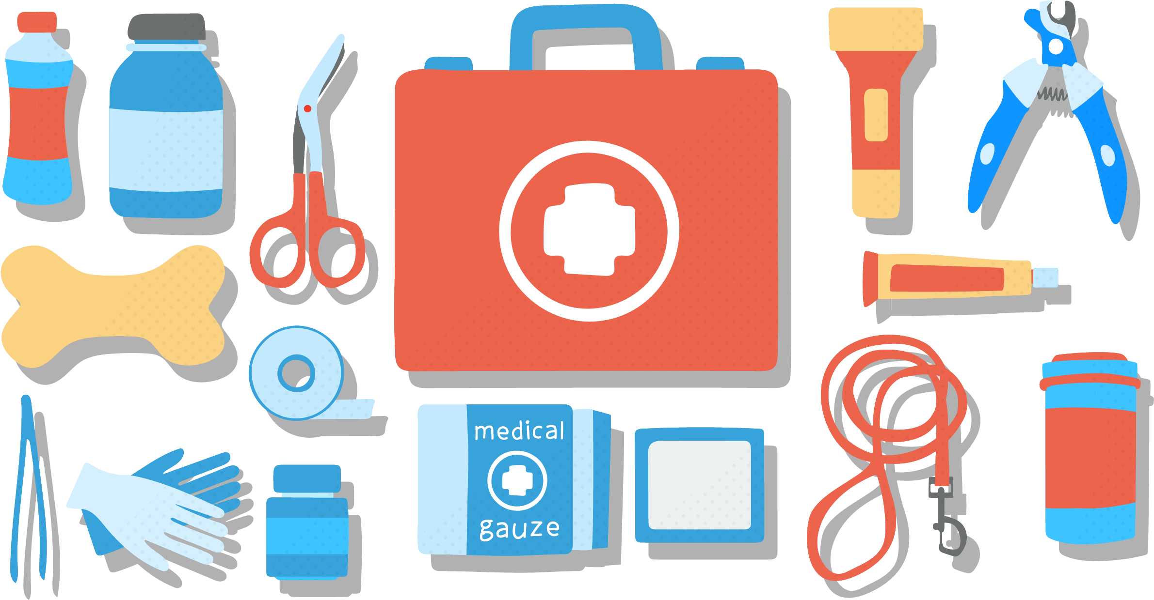 Banner Stock First Aid Kit Clipart Injury - First Aid (2667x1501), Png Download