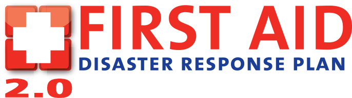 Newest Version Of First Aid Disaster Response Plan - Disaster First Aid (685x245), Png Download