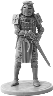 13th Century Crusader (360x450), Png Download
