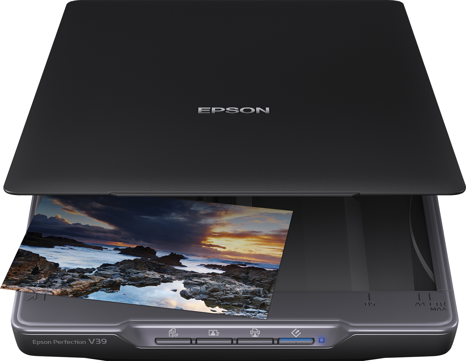 Gallery - Epson Perfection V39 - 4800 Dpi X 4800 Dpi - Flatbed (1500x1164), Png Download