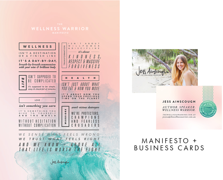 Jess Ainscough Fresh By Sian - Brochure (750x605), Png Download