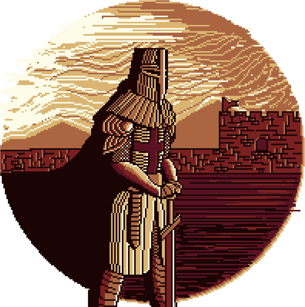 Crusader - Illustration (1200x1200), Png Download