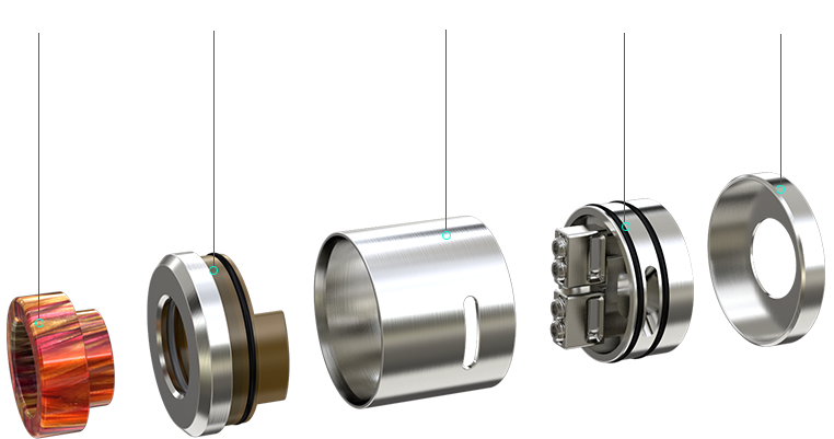 Luxotic Nc - Guillotine V2 Rda (794x434), Png Download