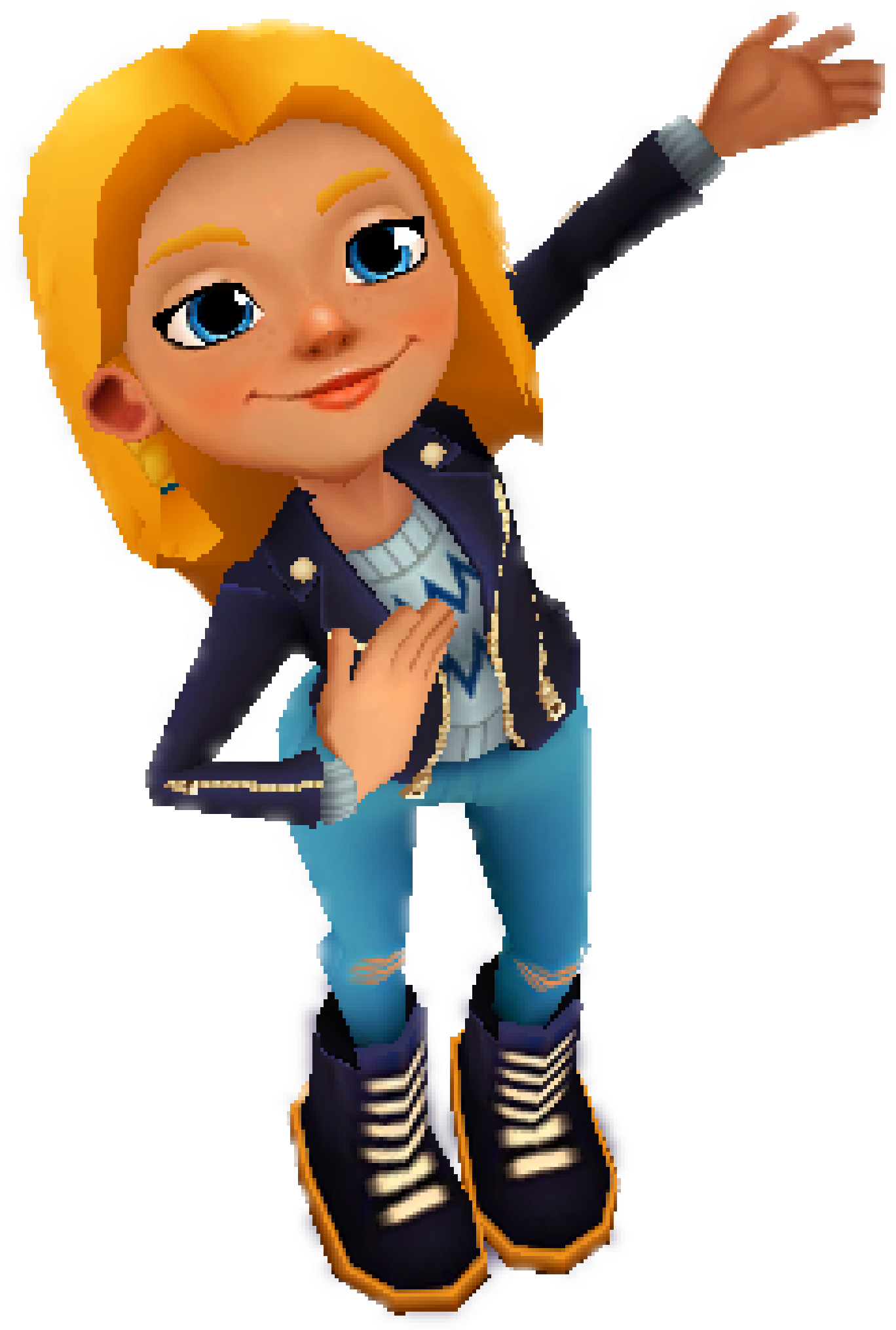 Png - Subway Surfers Characters Png (1536x2048), Png Download