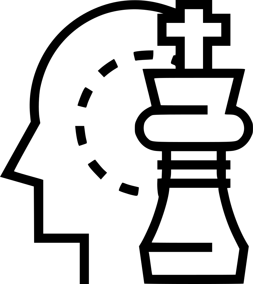 Png File Svg - Strategic Thinking Vector Png (876x980), Png Download