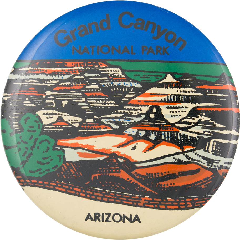 Grand Canyon National Park - Label (1000x981), Png Download