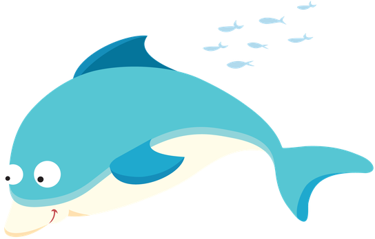 Graphic Freeuse Sea Life Dolphin The - Marine Life (660x399), Png Download
