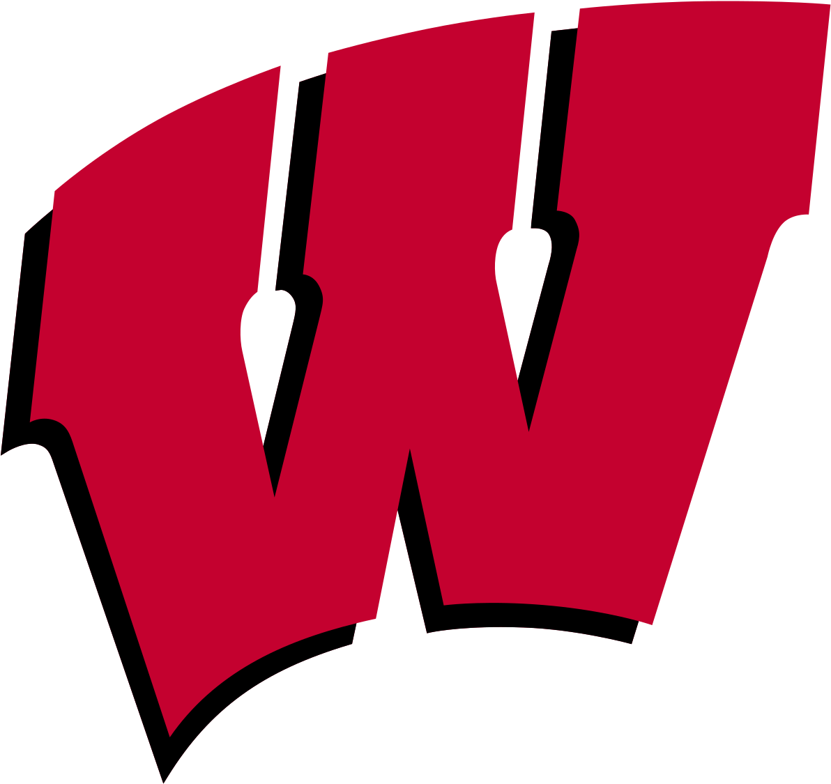 University Of Wisconsin W (1200x1133), Png Download