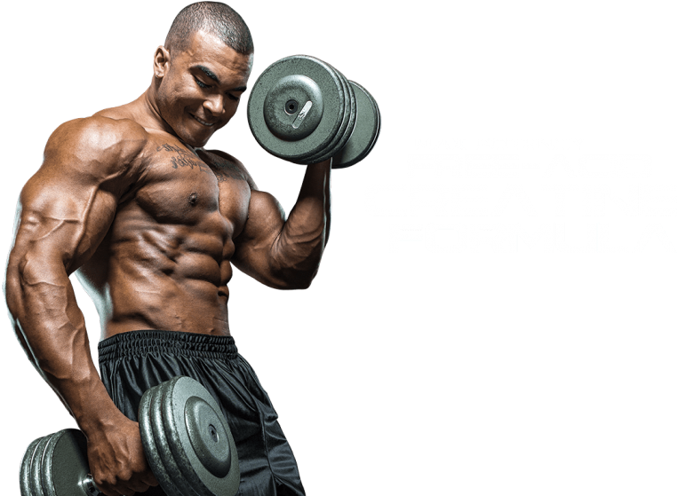 Free Png Muscle Man Png Images Transparent - Bodybuilder Workout Png (850x567), Png Download