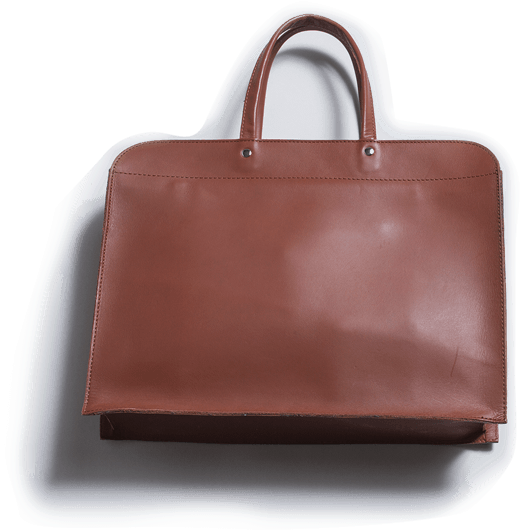 Beyond Prison Bags - Leather (700x683), Png Download
