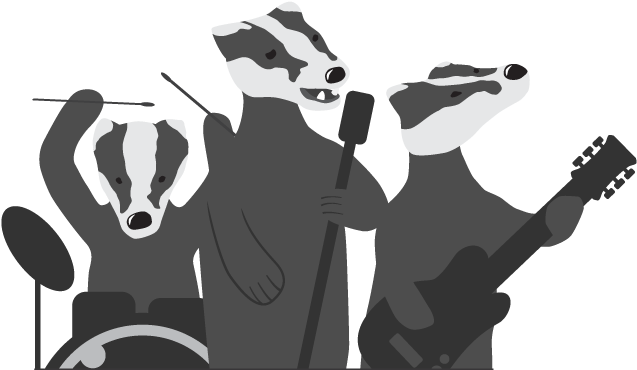 Badger Boys Logo - Logo (745x374), Png Download
