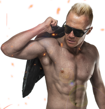 Steve Raw - Barechested (365x378), Png Download
