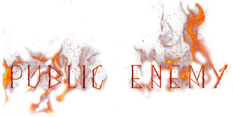Publicenemy Final Banner - Calligraphy (800x402), Png Download