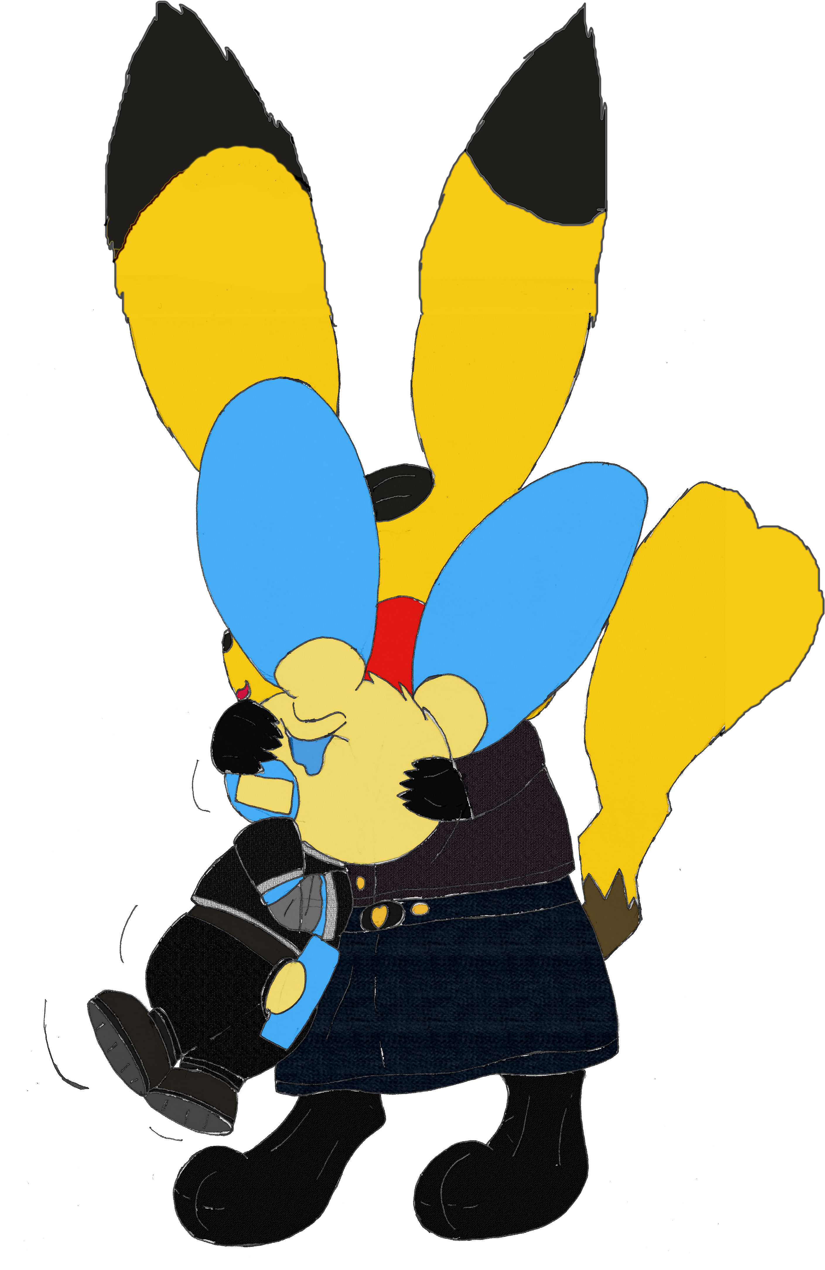 Alice Hearts "dispatching An Enemy" - Illustration (2985x4439), Png Download