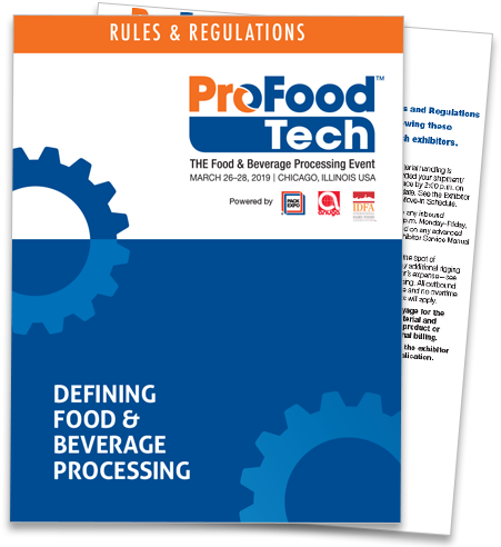 Exhibitors Must Understand And Agree That The Profood - Flyer (456x500), Png Download