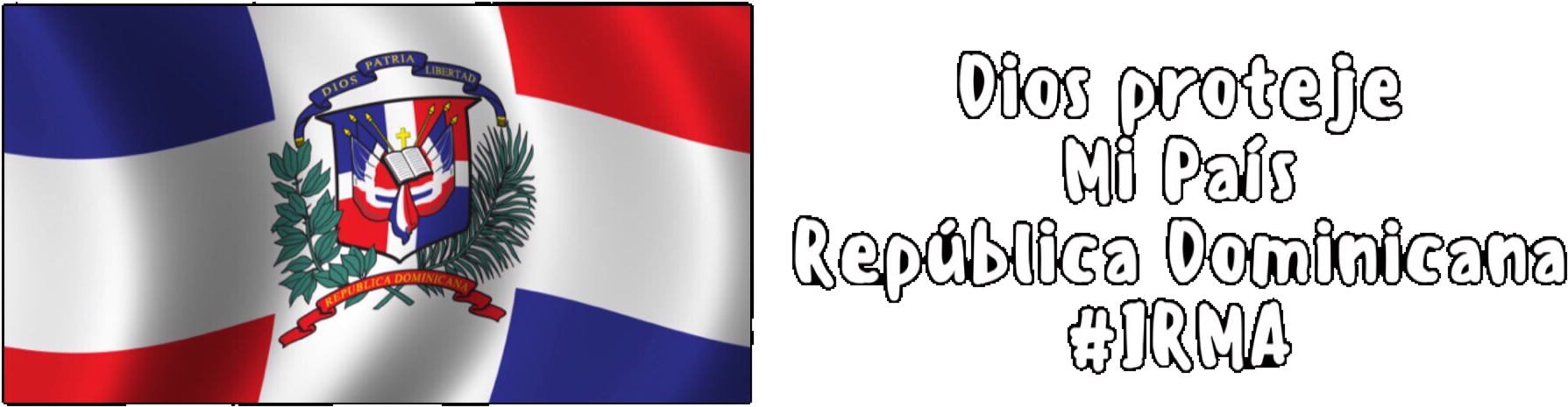 Preview Overlay - Flag Of The Dominican Republic Sticker (rectangle) (1936x1936), Png Download