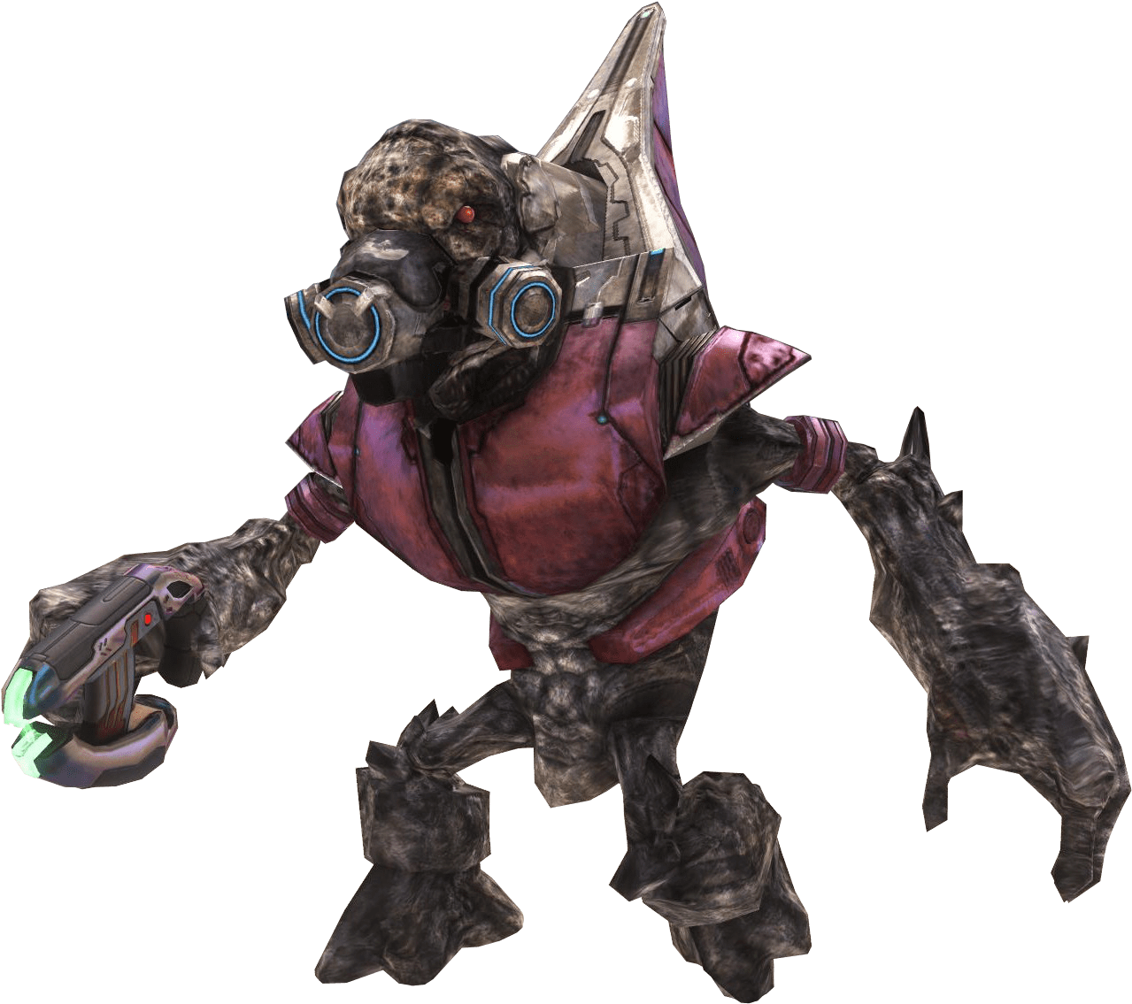 While There Are Certainly A Lot Of Candidates, The - Halo 3 Grunt Major (1311x1152), Png Download