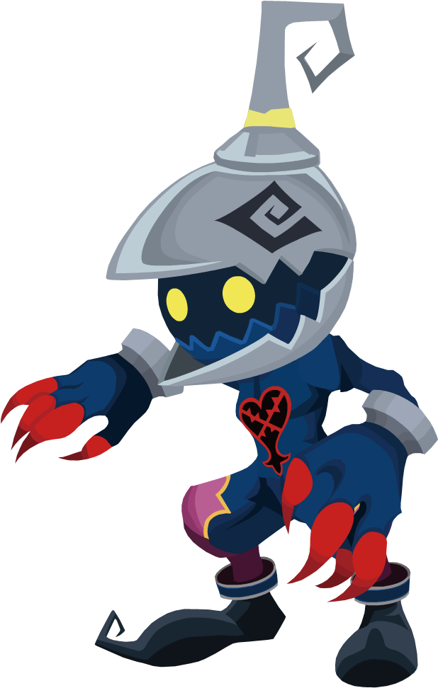 Khx-soldier - Kingdom Hearts Heartless Soldier (847x1096), Png Download