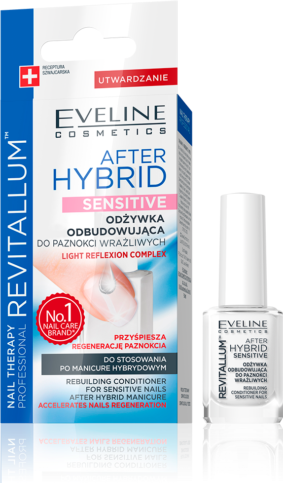 Revitallum™ Rebuilding Conditioner For Sensitive Nails - Eveline Cosmetics (1000x1000), Png Download