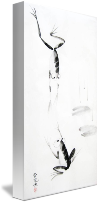 "dance With Me" By Oi Yee Tai, - Gallery-wrapped Canvas Art Print 8 X 16 Entitled Dance (316x650), Png Download