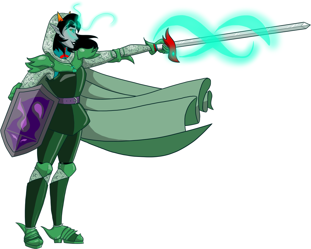 ““ The Beforian Knight ” Latula Is So Hella Yee Armor - Illustration (1280x1082), Png Download