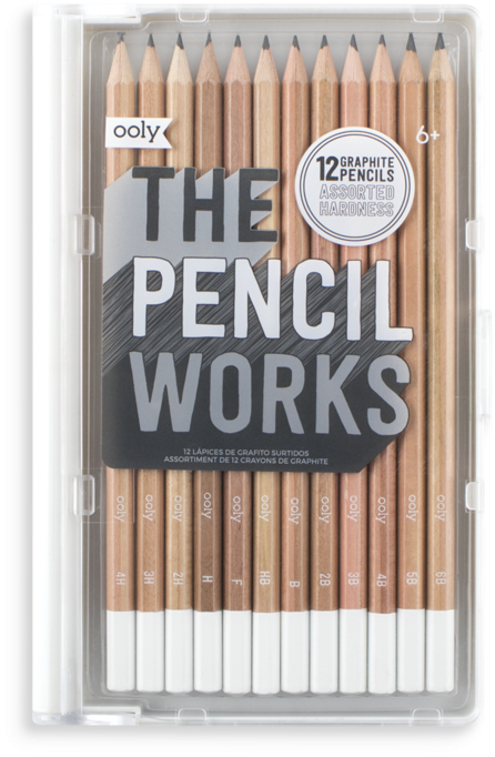 The Pencil Works Graphite Pencils - Pencil (480x480), Png Download