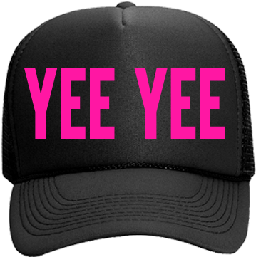 Mesh Trucker Hat 32 - Yee Yee Hat (428x400), Png Download
