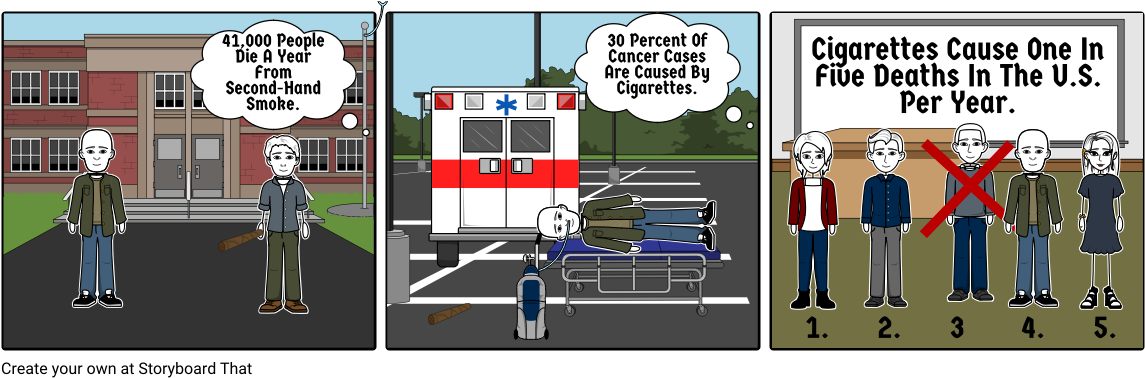 Cigarettes - Cartoon (1164x385), Png Download