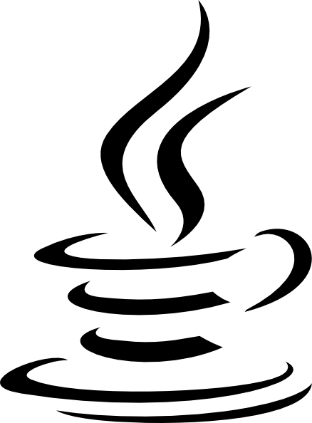 Png Download Icon Art At Clker Com Vector Online - Java Icon Png White (438x594), Png Download