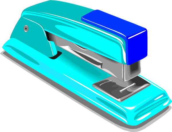 Paper Clipart Clipper - Stapler Clipart Png (600x463), Png Download