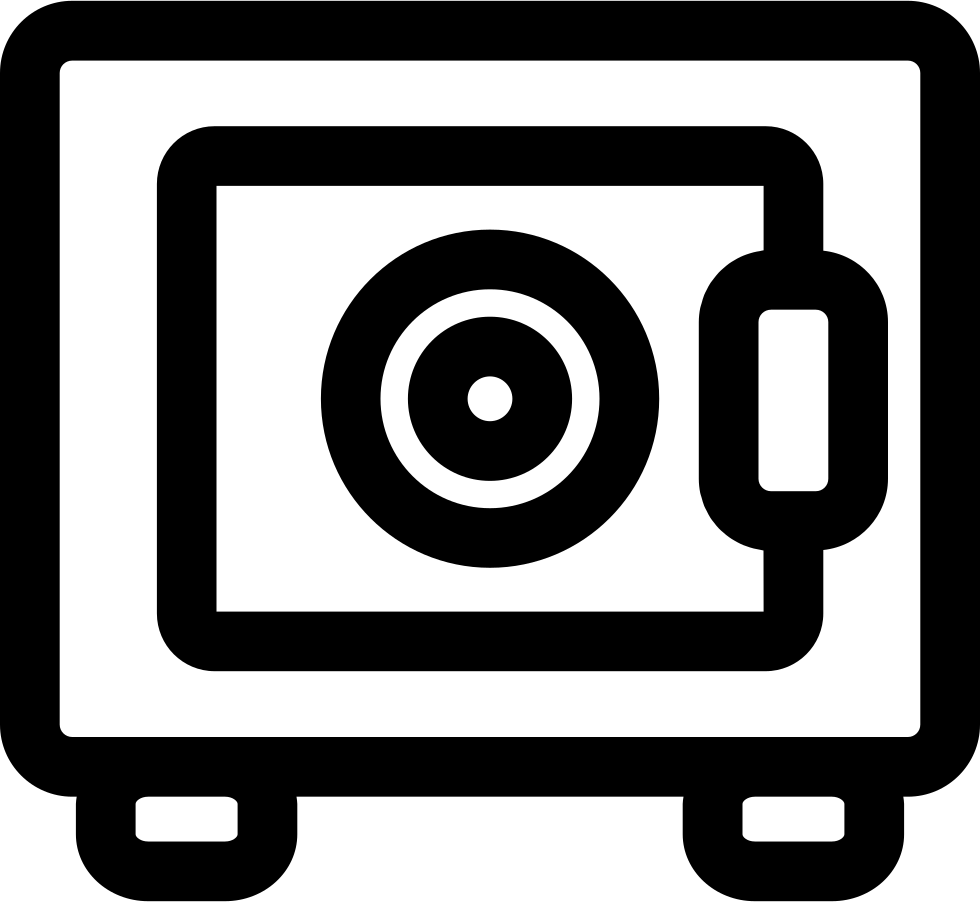 Banks Safe Box Comments - Safe Box Icon Png (980x902), Png Download