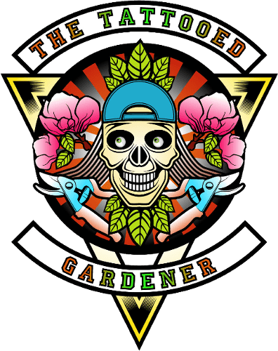 The Tattooed Gardener - Tattooed Gardener (396x500), Png Download