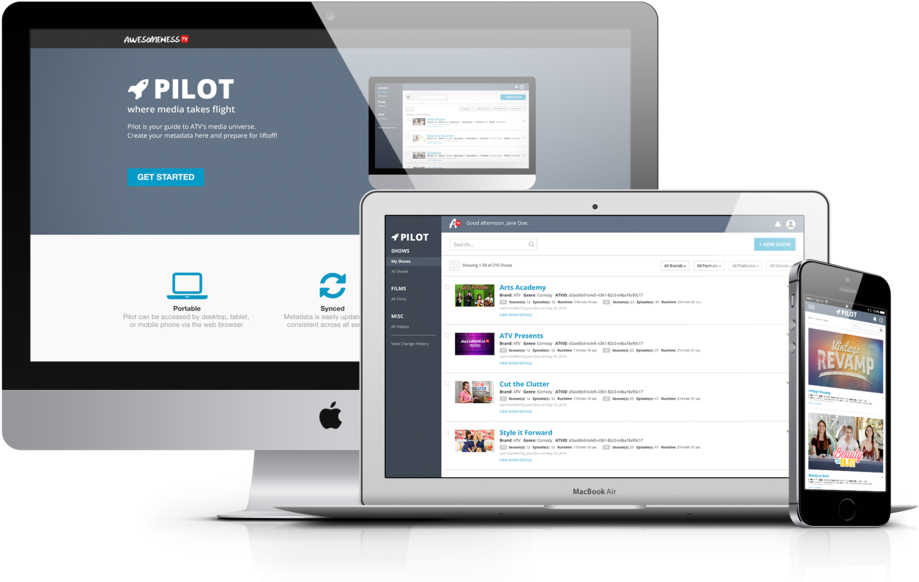 Pilot - Hunting Website Design (1000x619), Png Download